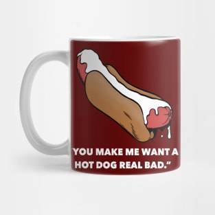 Hot Dog Lover (White Condiment) Mug